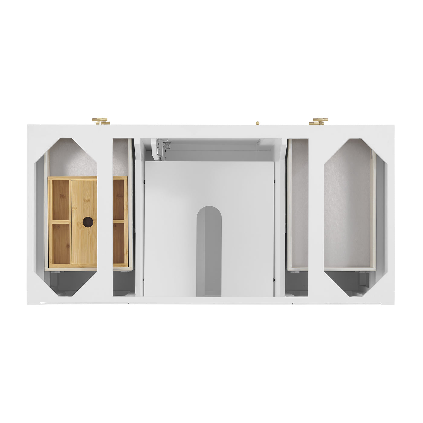James Martin Myrrin 48" Single Bathroom Vanity, Bright White, view 21