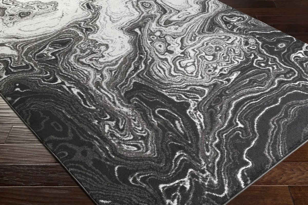 Nuevo Black Marble Carpet - Clearance, photo 3 of 9