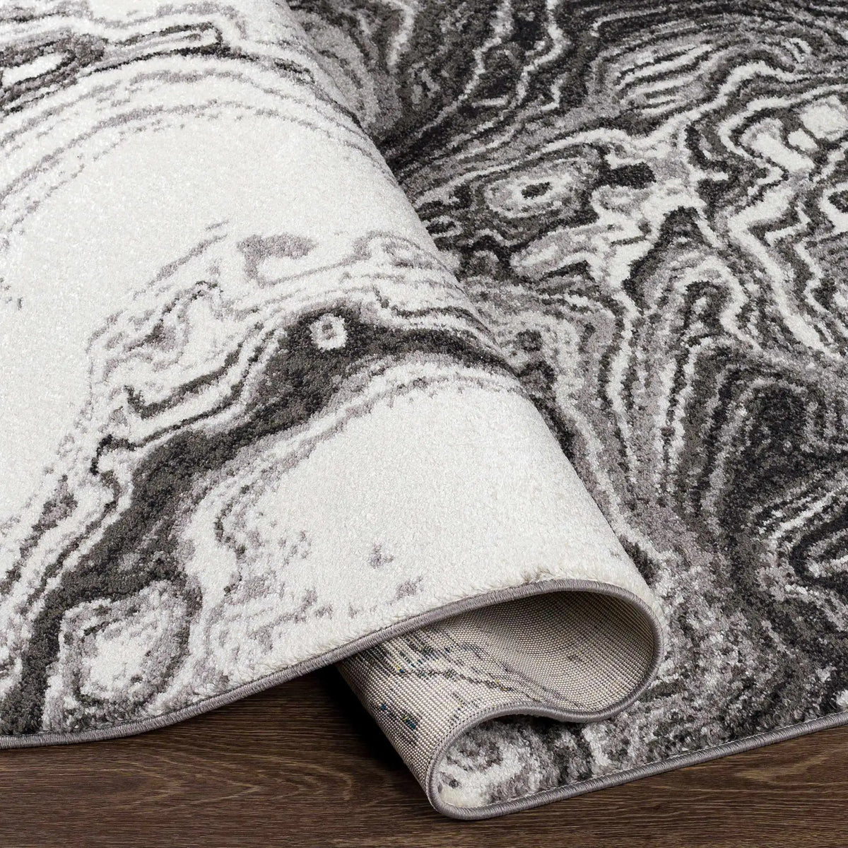 Nuevo Black Marble Carpet - Clearance, photo 6 of 9
