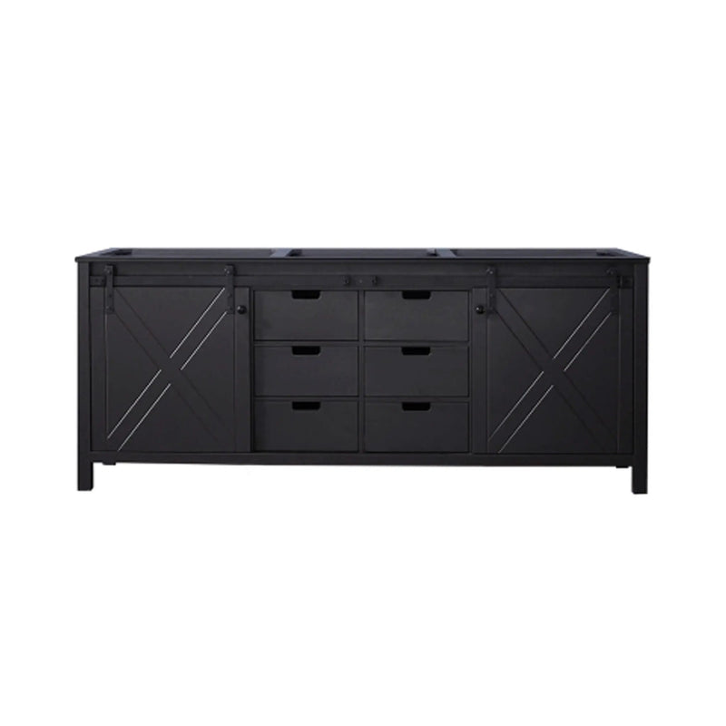 Nuvia 80-Inch Fully Assembled Double Bath Vanity With Soft Close Cabinets [No Countertop] (SAK53904) by SAKSBY WHOLESALE