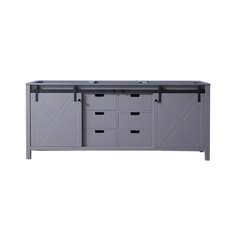 Nuvia 80-Inch Fully Assembled Double Bath Vanity With Soft Close Cabinets [No Countertop] (SAK53904) by SAKSBY WHOLESALE