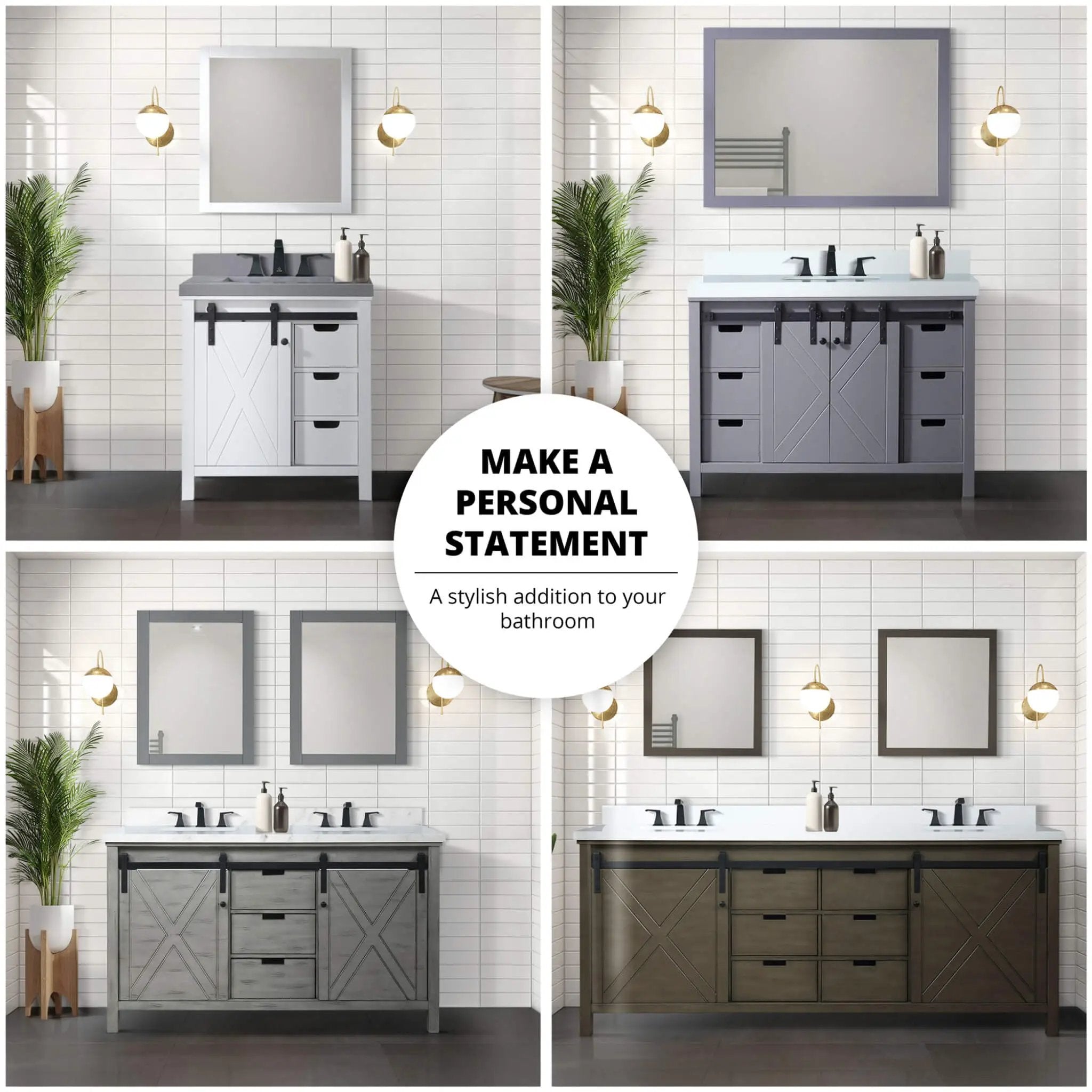 Nuvia 80-Inch Fully Assembled Double Bath Vanity With Soft Close Cabinets [No Countertop] (SAK53904) by SAKSBY WHOLESALE