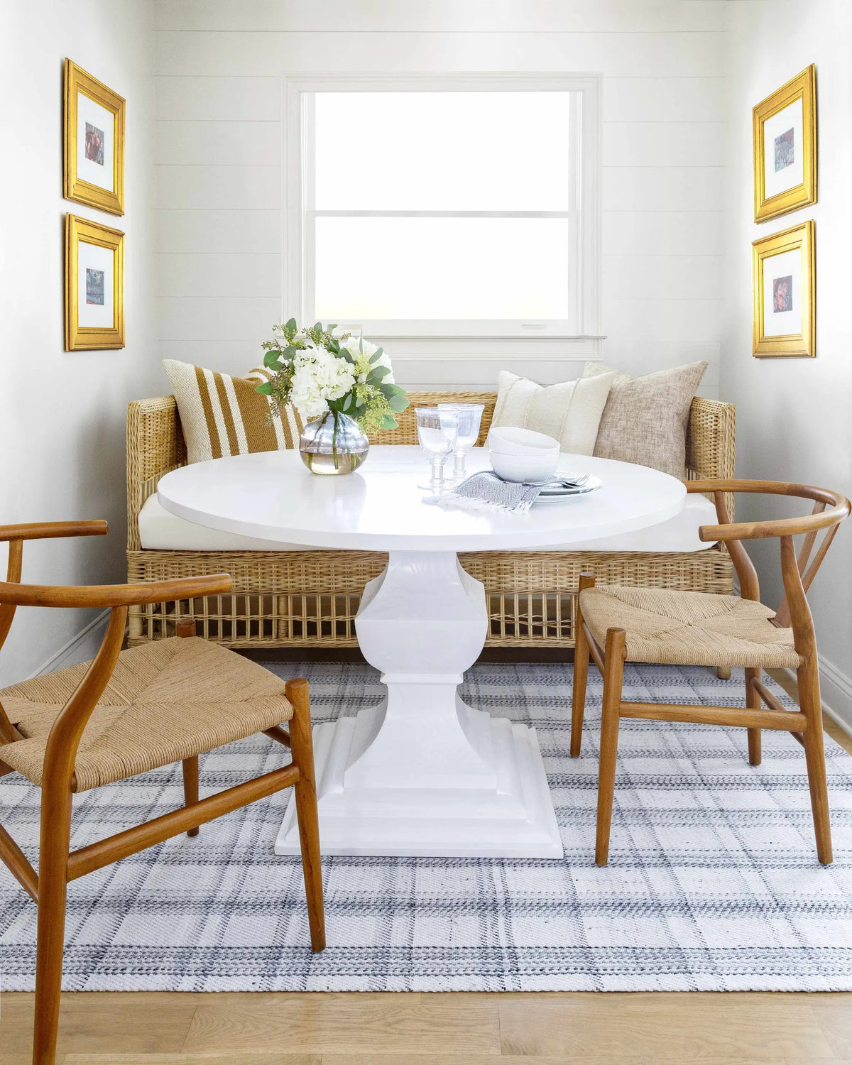 Sammy Handmade Becki Owens x LIVABLISS BOSM-2303 Area Rug, installed in a room