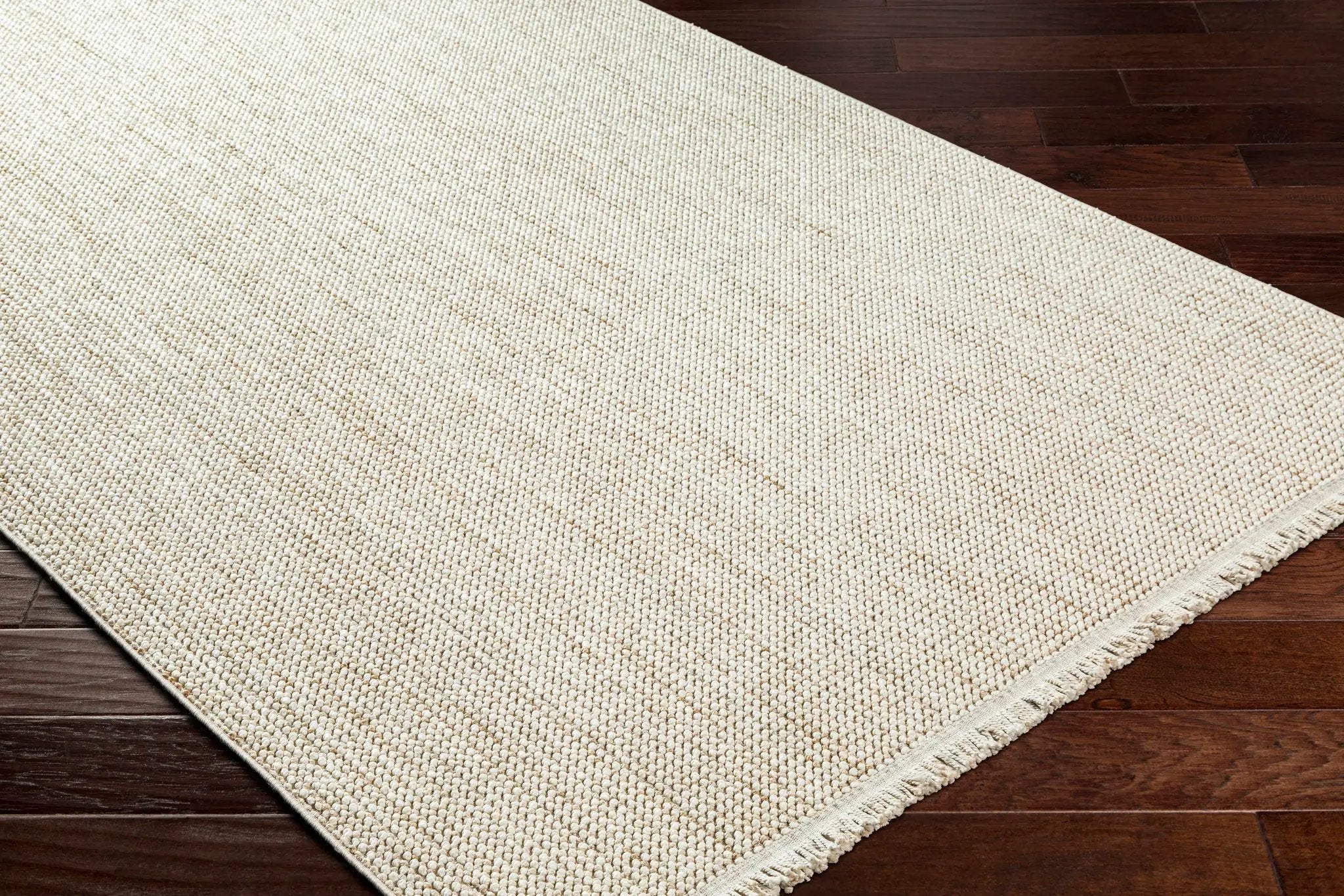 Gowan Beige Area Rug by Hauteloom