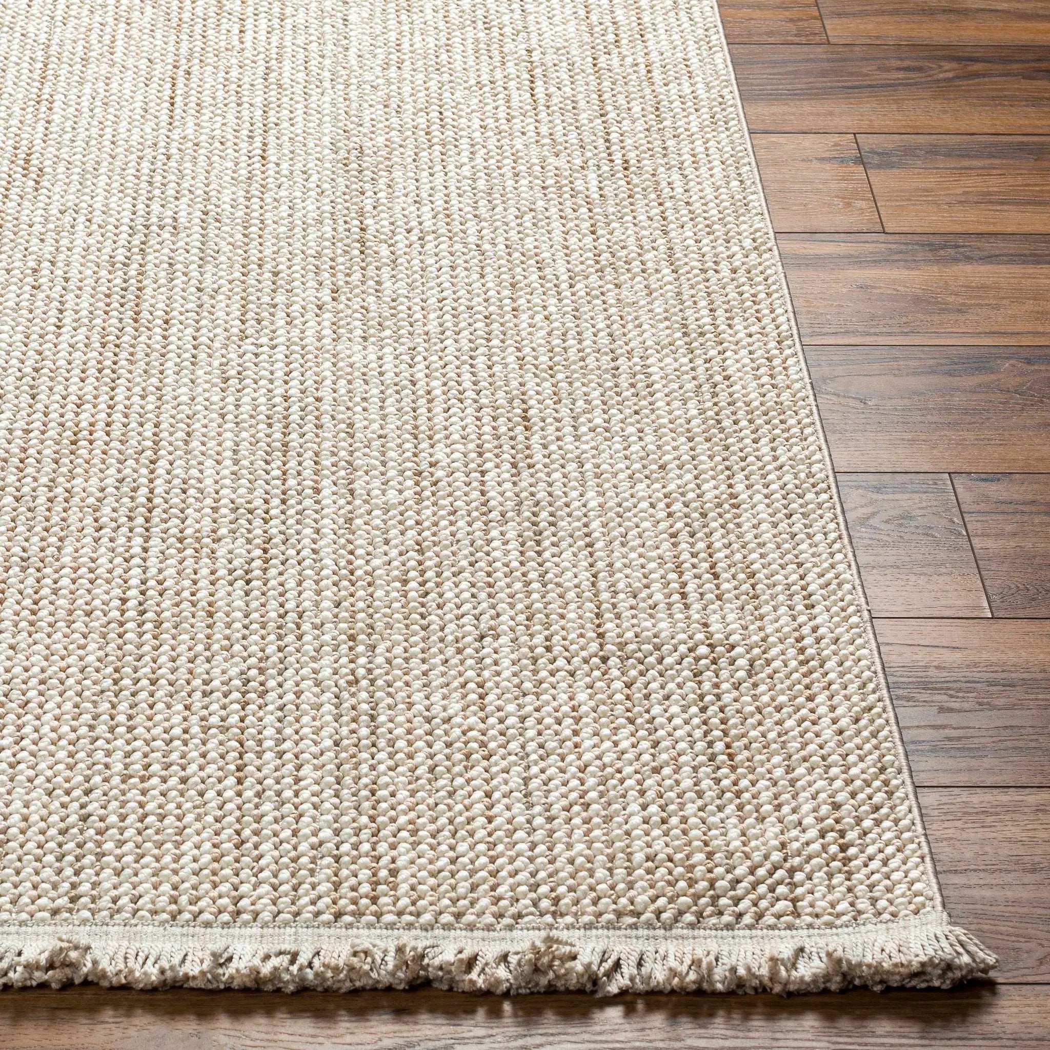 Gowan Beige Area Rug by Hauteloom