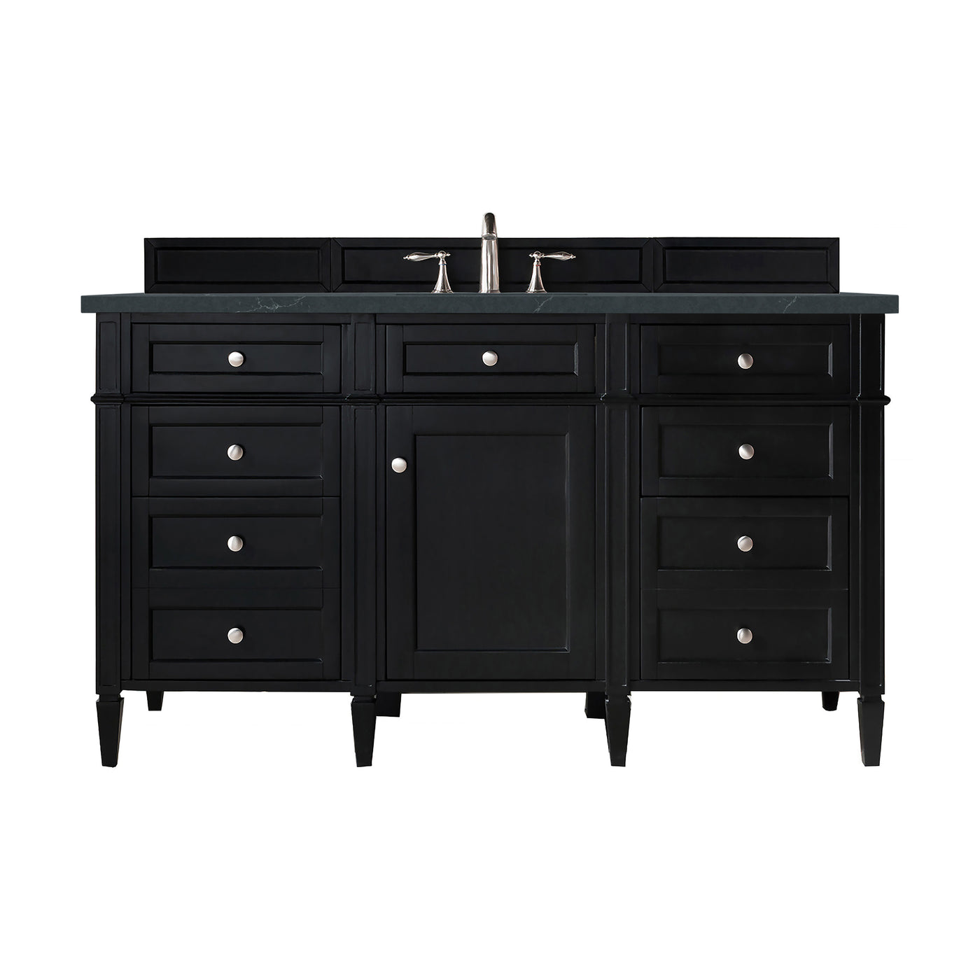 James Martin Brittany 60" Single Bathroom Vanity, Black Onyx, view 27