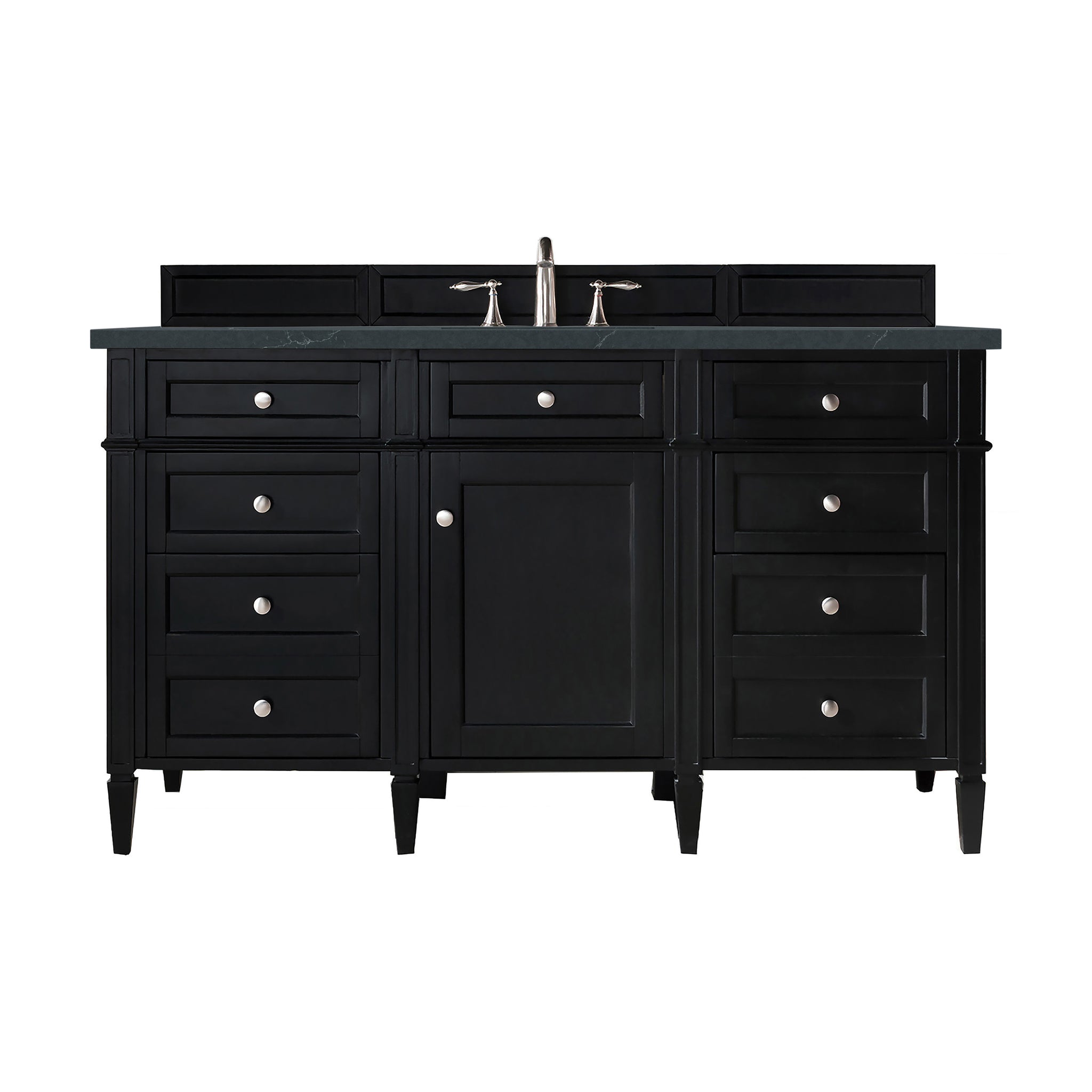James Martin Brittany 60" Single Bathroom Vanity, Black Onyx, view 27