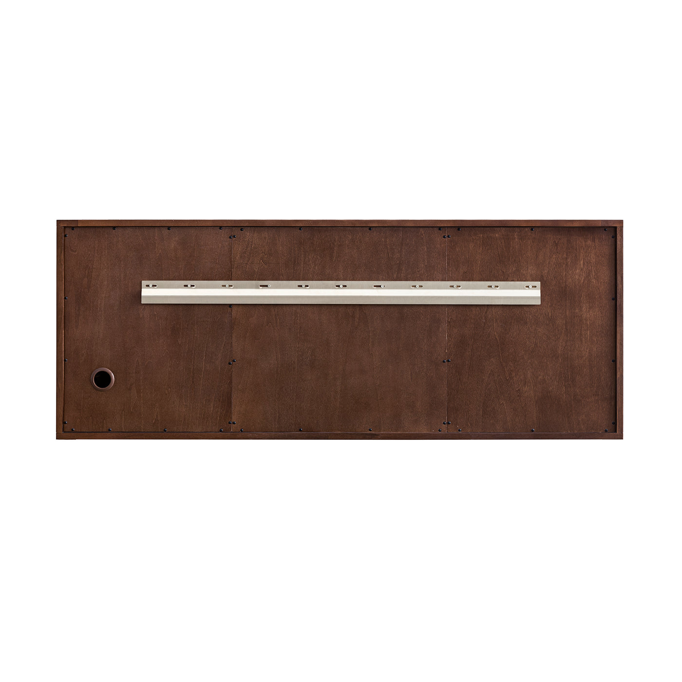 James Martin Amberly 60" Dual Mount Double Bathroom Vanity, Mid-Century Walnut, view 25