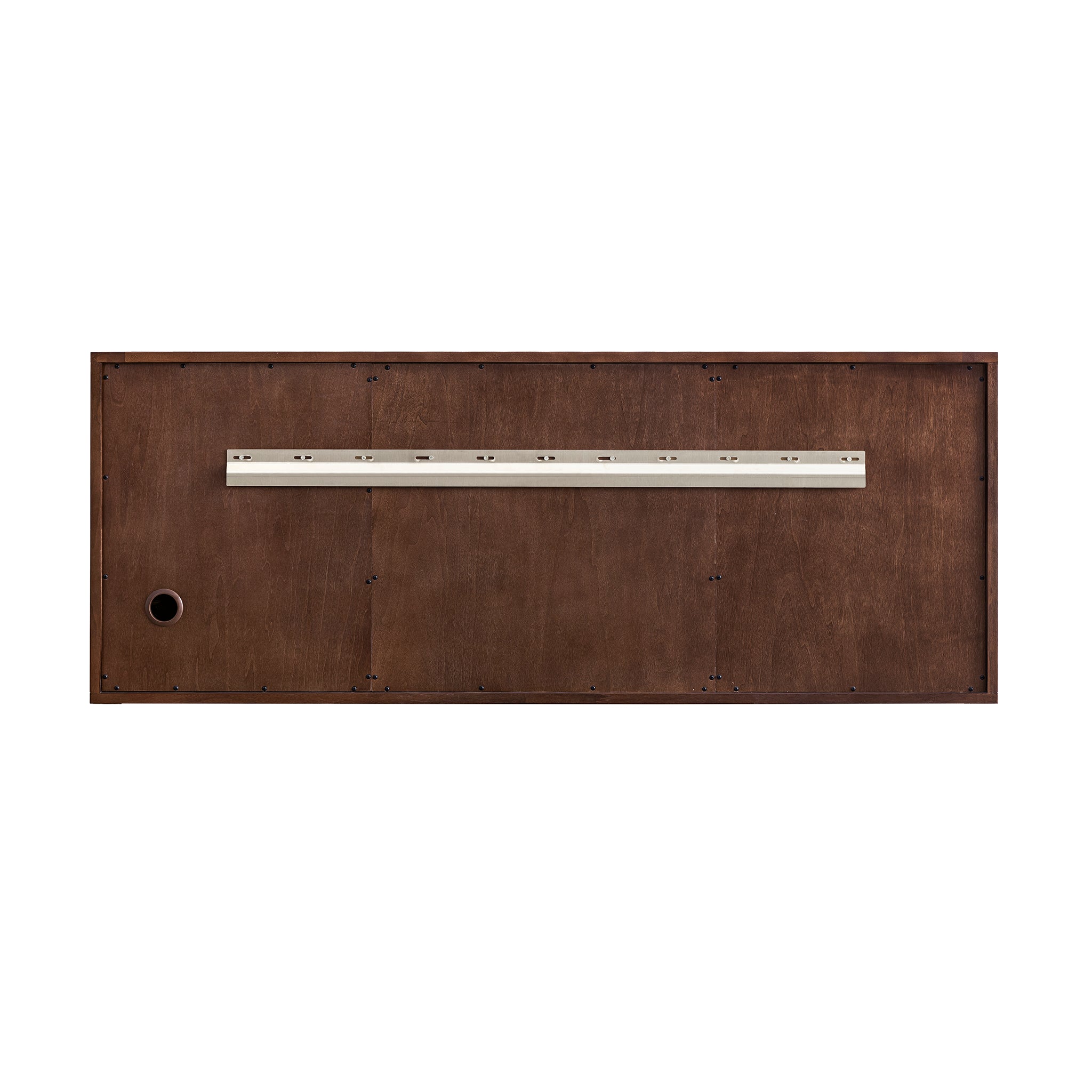 James Martin Amberly 60" Dual Mount Double Bathroom Vanity, Mid-Century Walnut, view 25