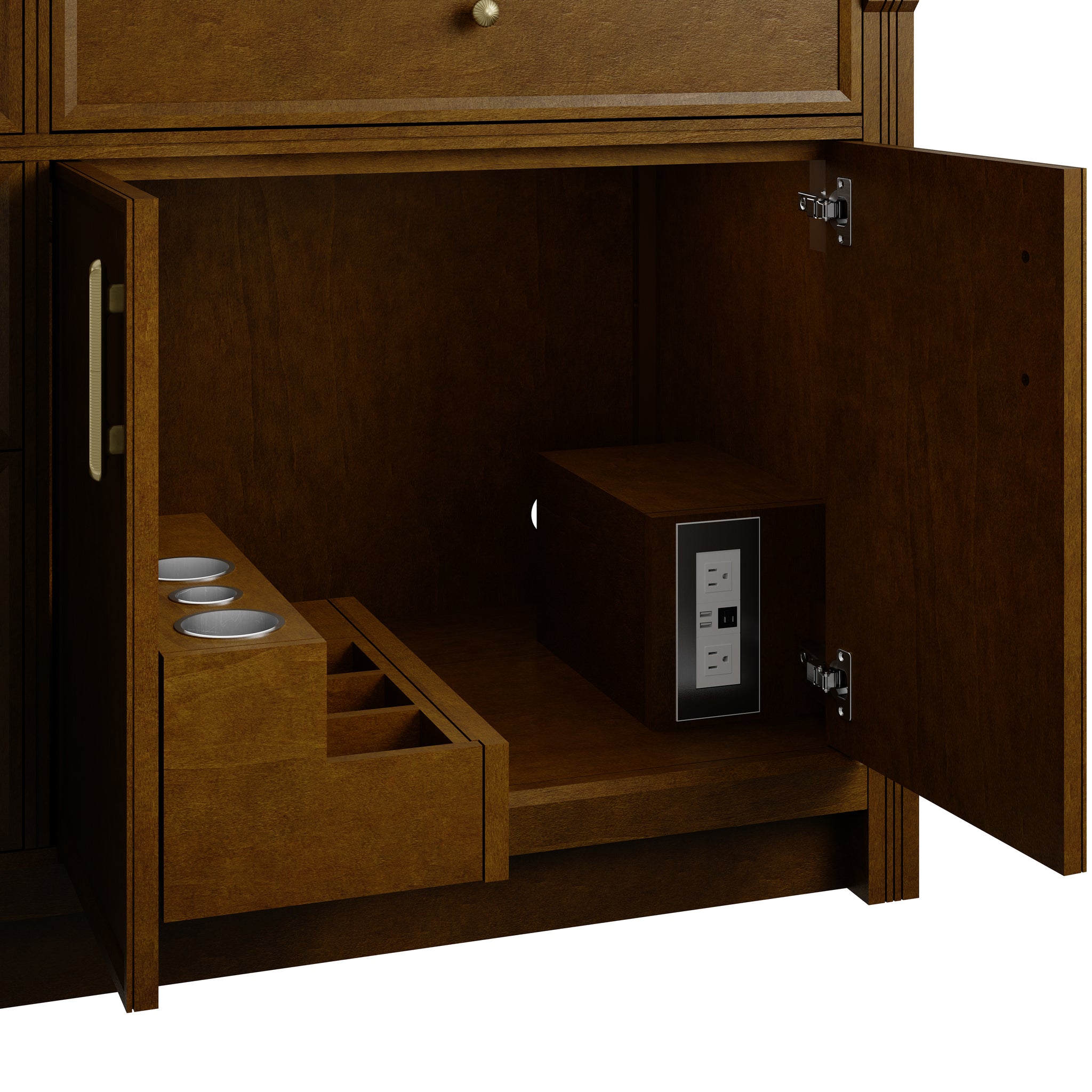 James Martin Bellshire 72" Double Bathroom Vanity, Honey Oak, view 25