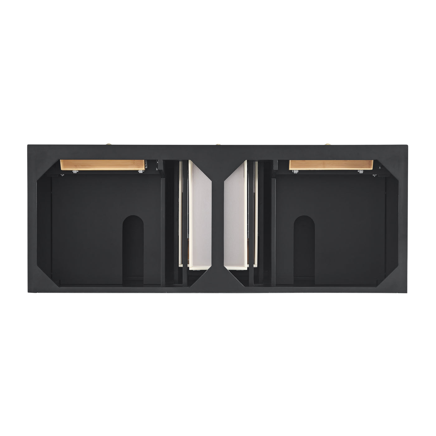 James Martin Lorelai 60" Double Bathroom Vanity, Black Onyx, view 33