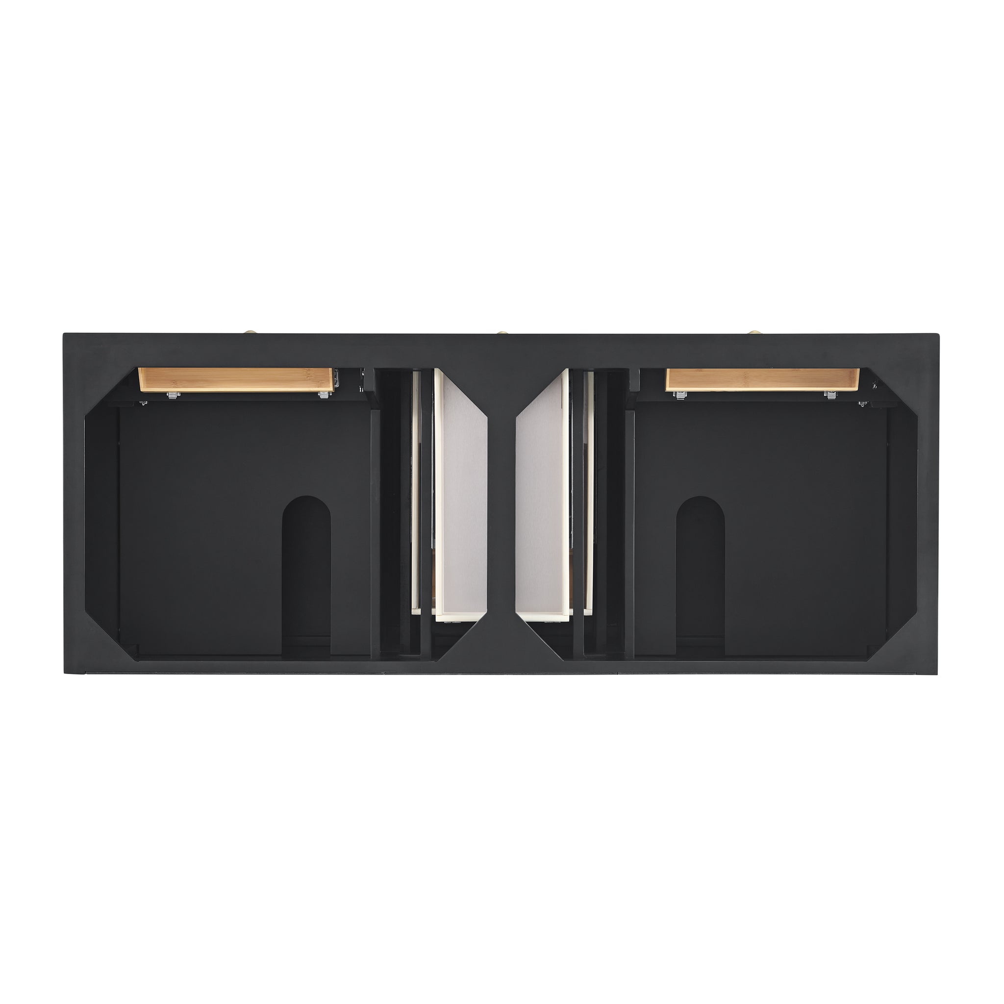 James Martin Lorelai 60" Double Bathroom Vanity, Black Onyx, view 33