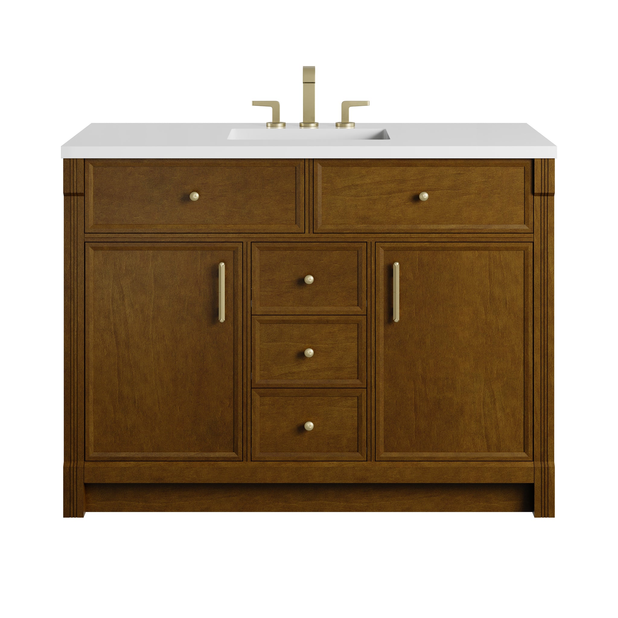 James Martin Bellshire 48" Single Bathroom Vanity, Honey Oak, view 35
