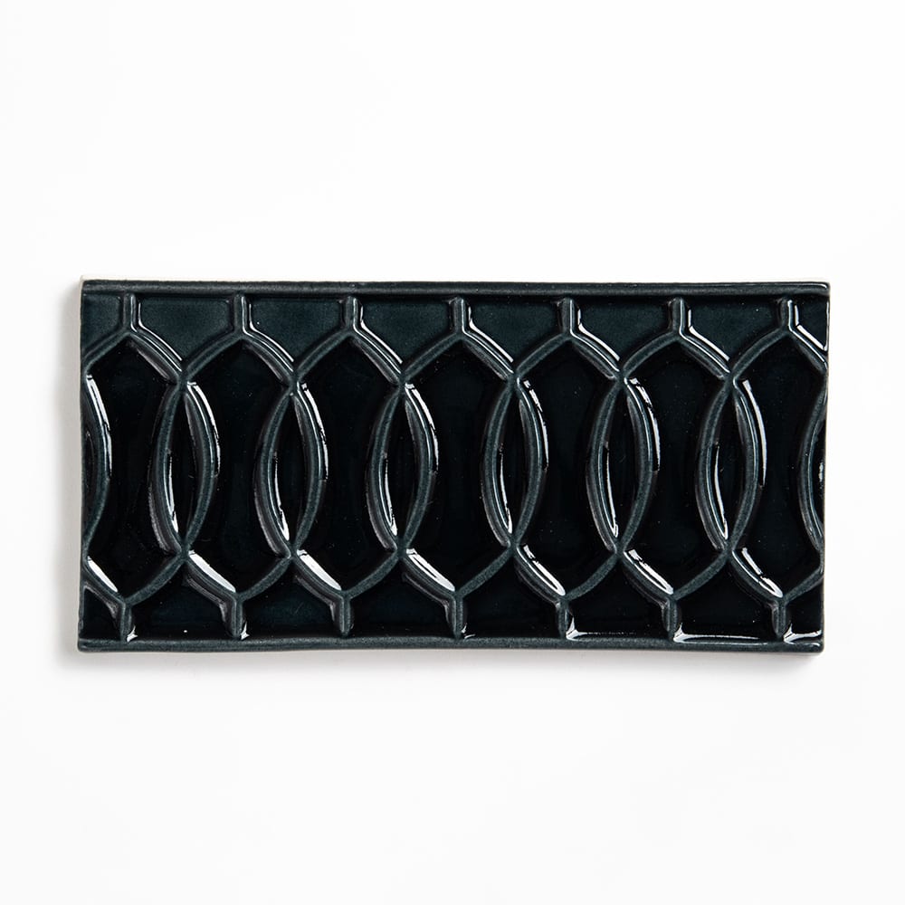 Obsidian Crackled Vienna Ceramic Accent Tiles 4x8 Ceramic Crackled 4x8 Accent Tiles