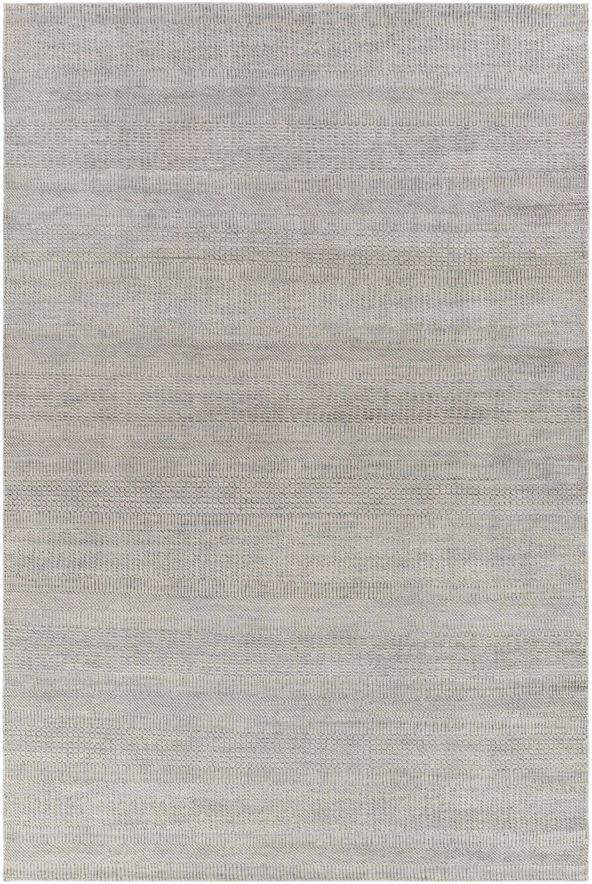 Ocate Gray Wool Area Rug - Clearance
