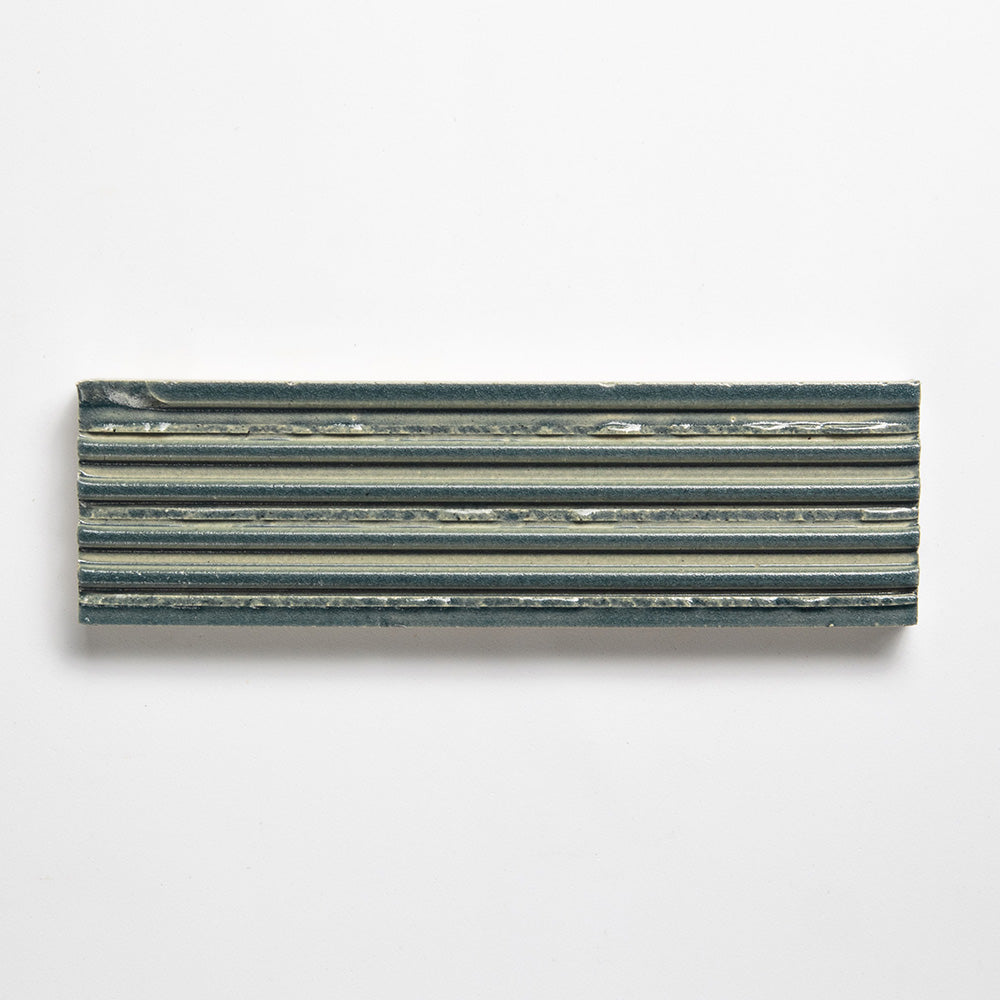 Ocean Leather Fluted Thin Brick Tiles 2 1/4x7 9/16 Thin Brick Leather 2x8 Tiles