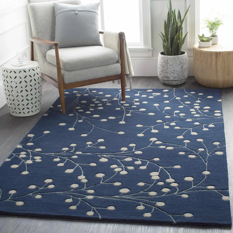 Blue Elsu Area Rug by Boutique Rugs