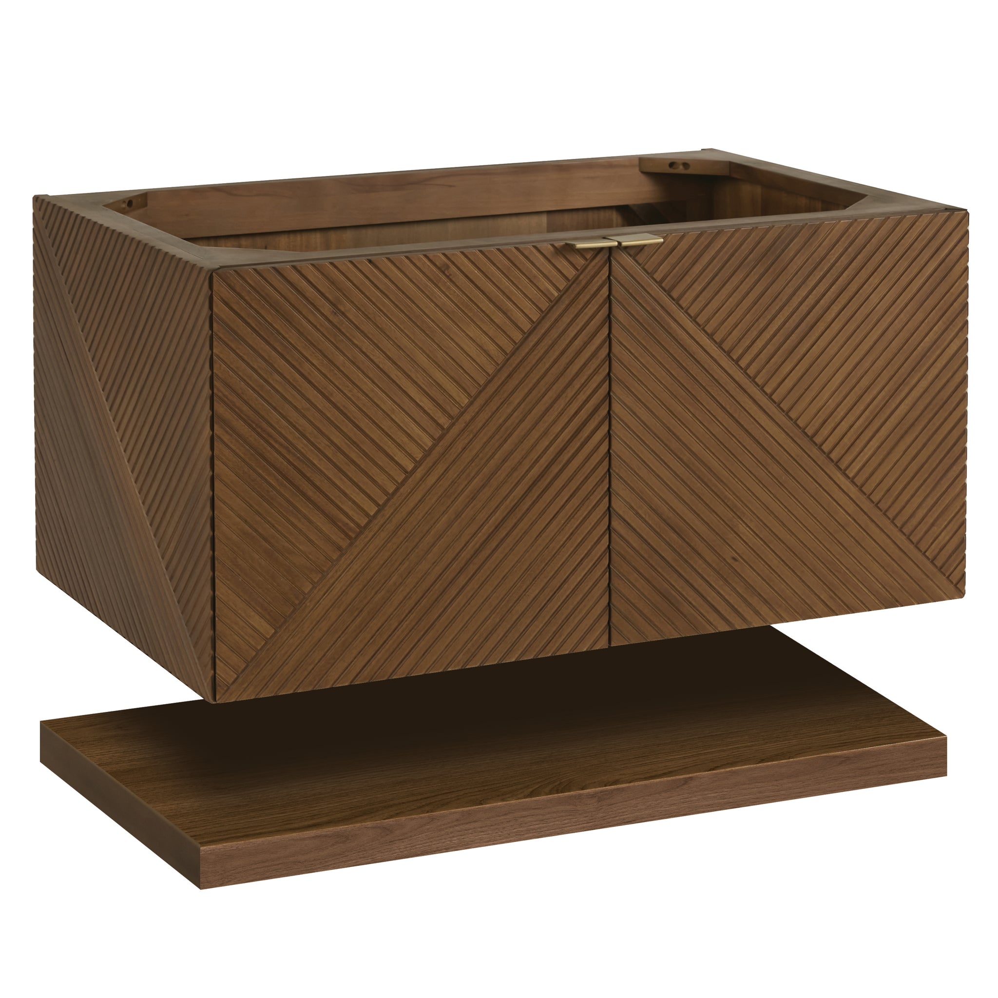 James Martin Marcello 36" Floating Single Bathroom Vanity, Chestnut, view 14