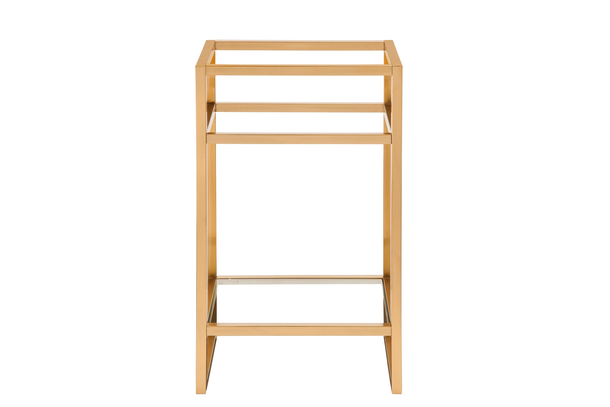 James Martin Boston 20" Console Base, Radiant Gold