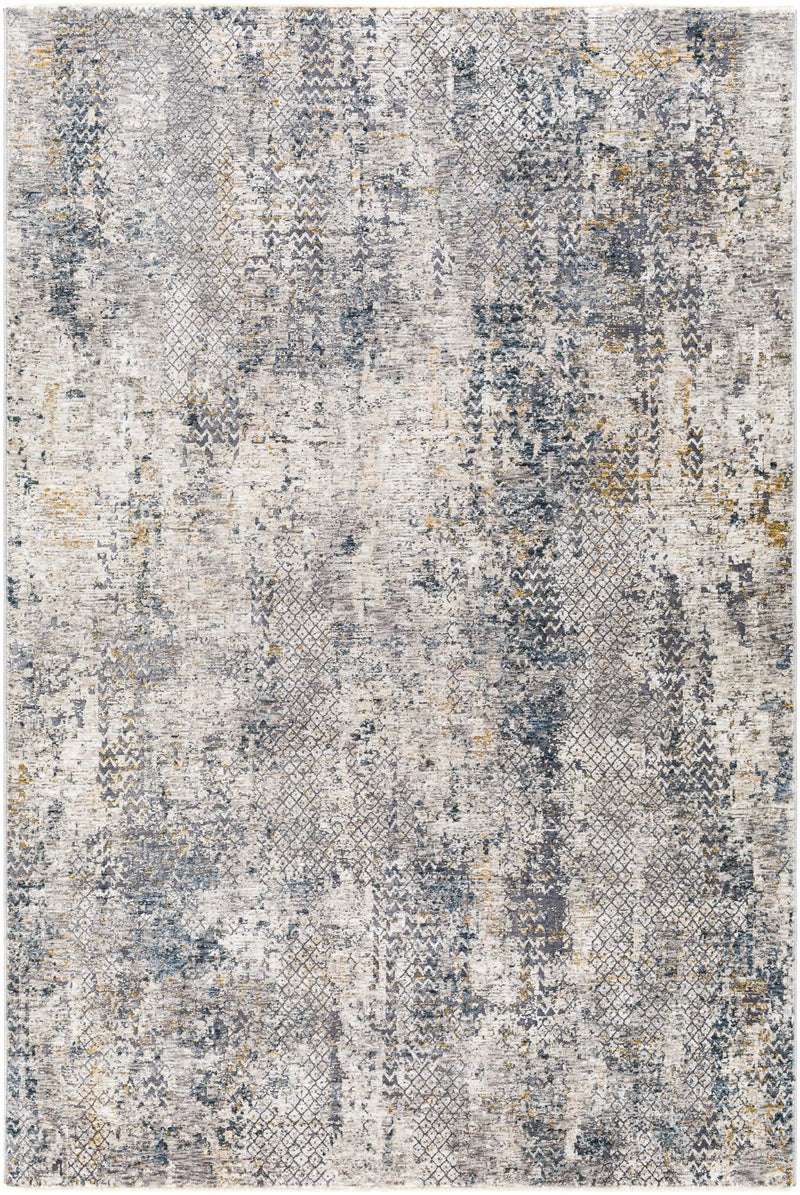 Odell Abstract Luxe Fringe Rug - Clearance by Boutique Rugs