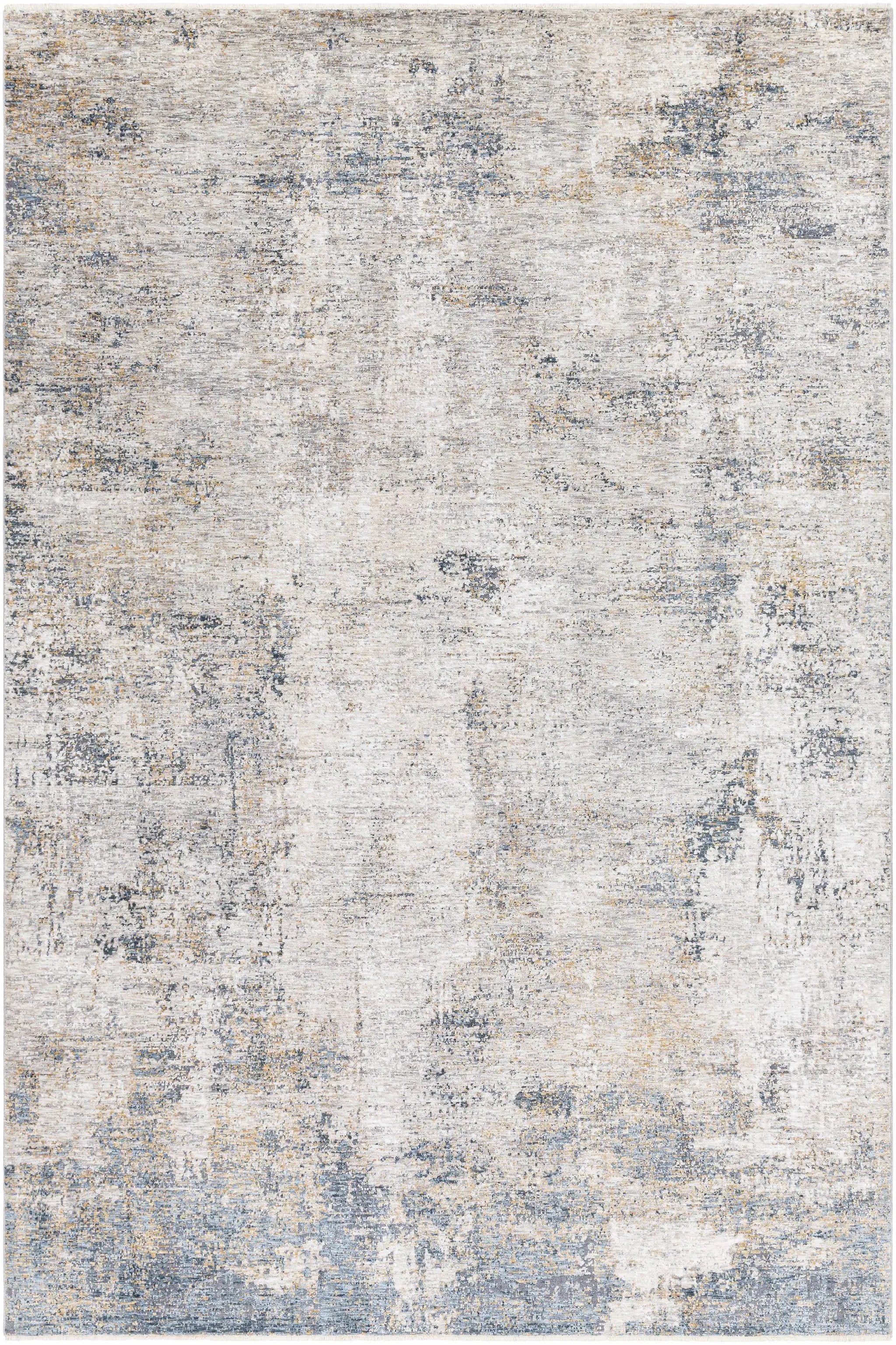 Odell Abstract Luxe Fringe Rug - Clearance by Boutique Rugs