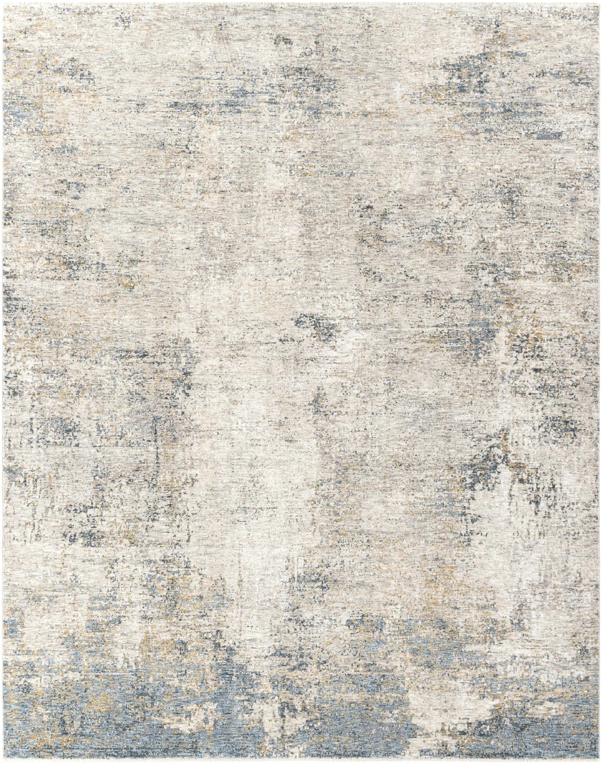 Odell Abstract Luxe Fringe Rug - Clearance by Boutique Rugs