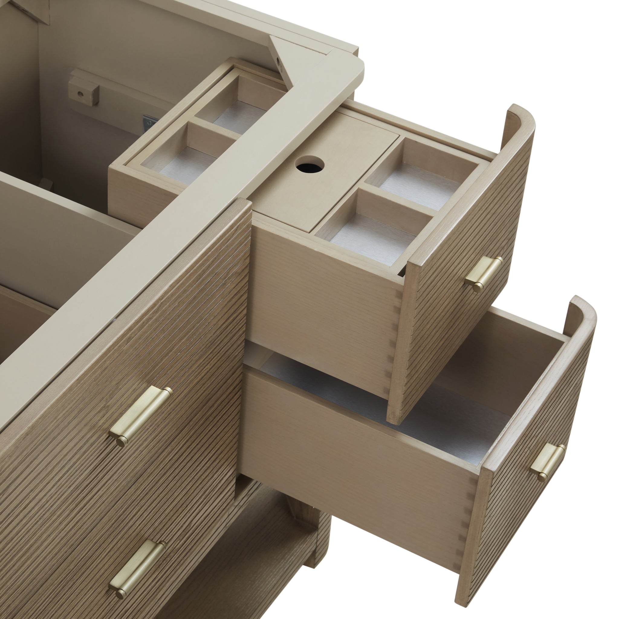 James Martin Lucian 48" Single Bathroom Vanity, Pebble Oak, view 17