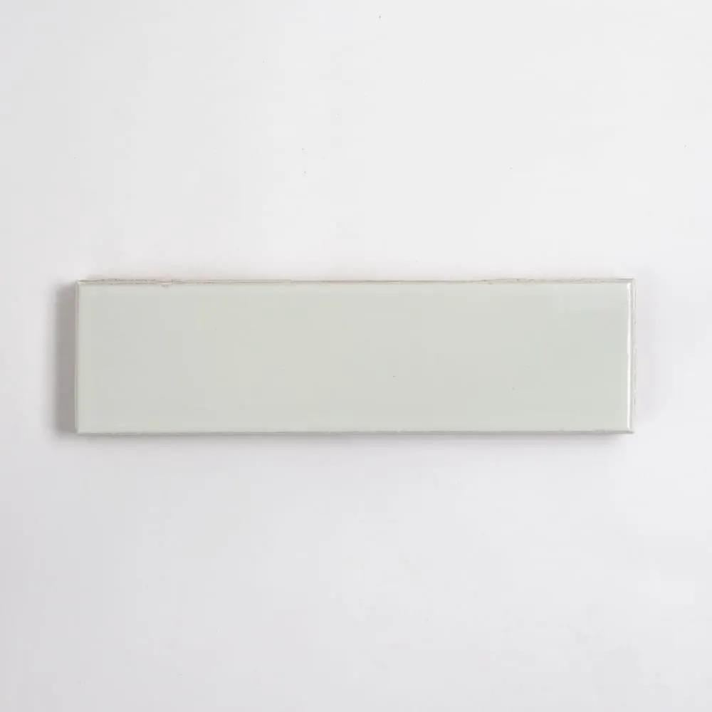 Off White Glossy Ceramic Tiles 2 1/4 X 7 9/16 by Stonetiledepot