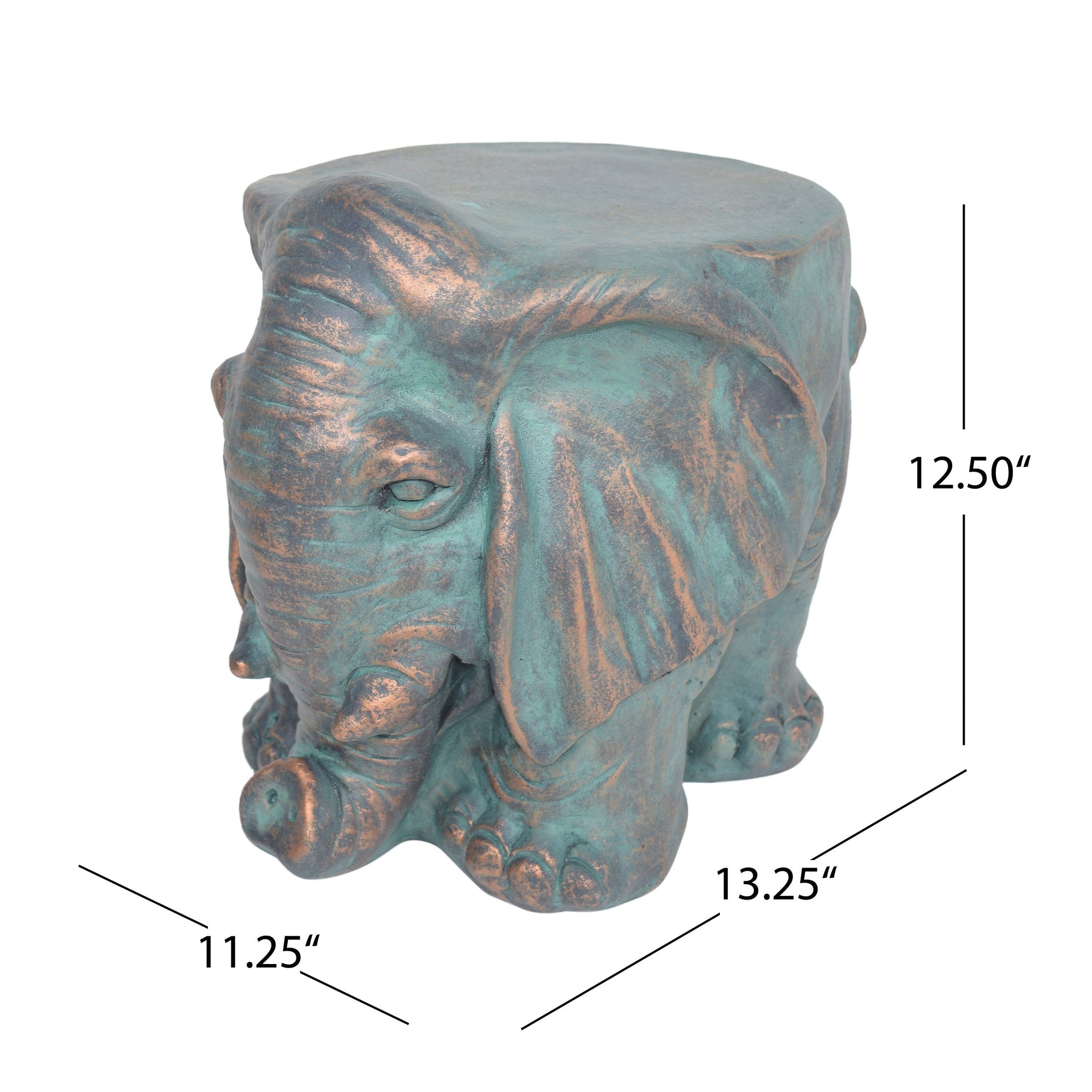 Elephant Garden Stool by HouseOfZazla