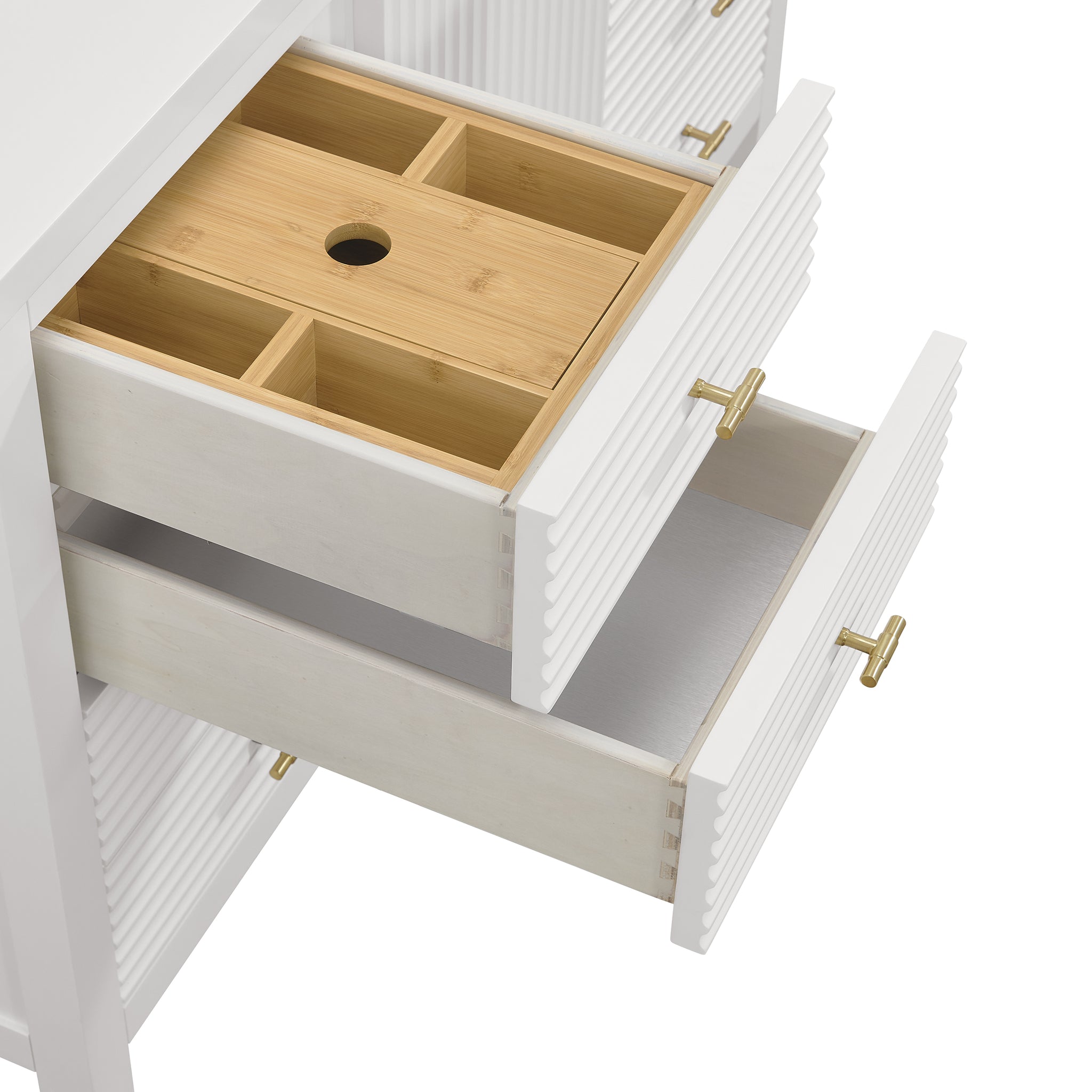 James Martin Myrrin 48" Single Bathroom Vanity, Bright White, view 26