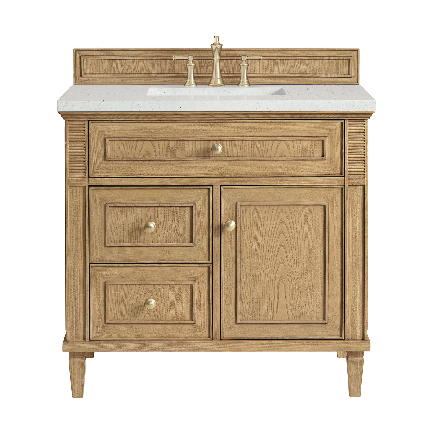 James Martin Lorelai 36" Single Bathroom Vanity, Light Natural Oak, view 23