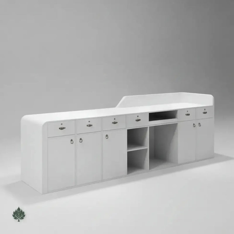 Nyssa · Front Reception Desk by Arc Grove