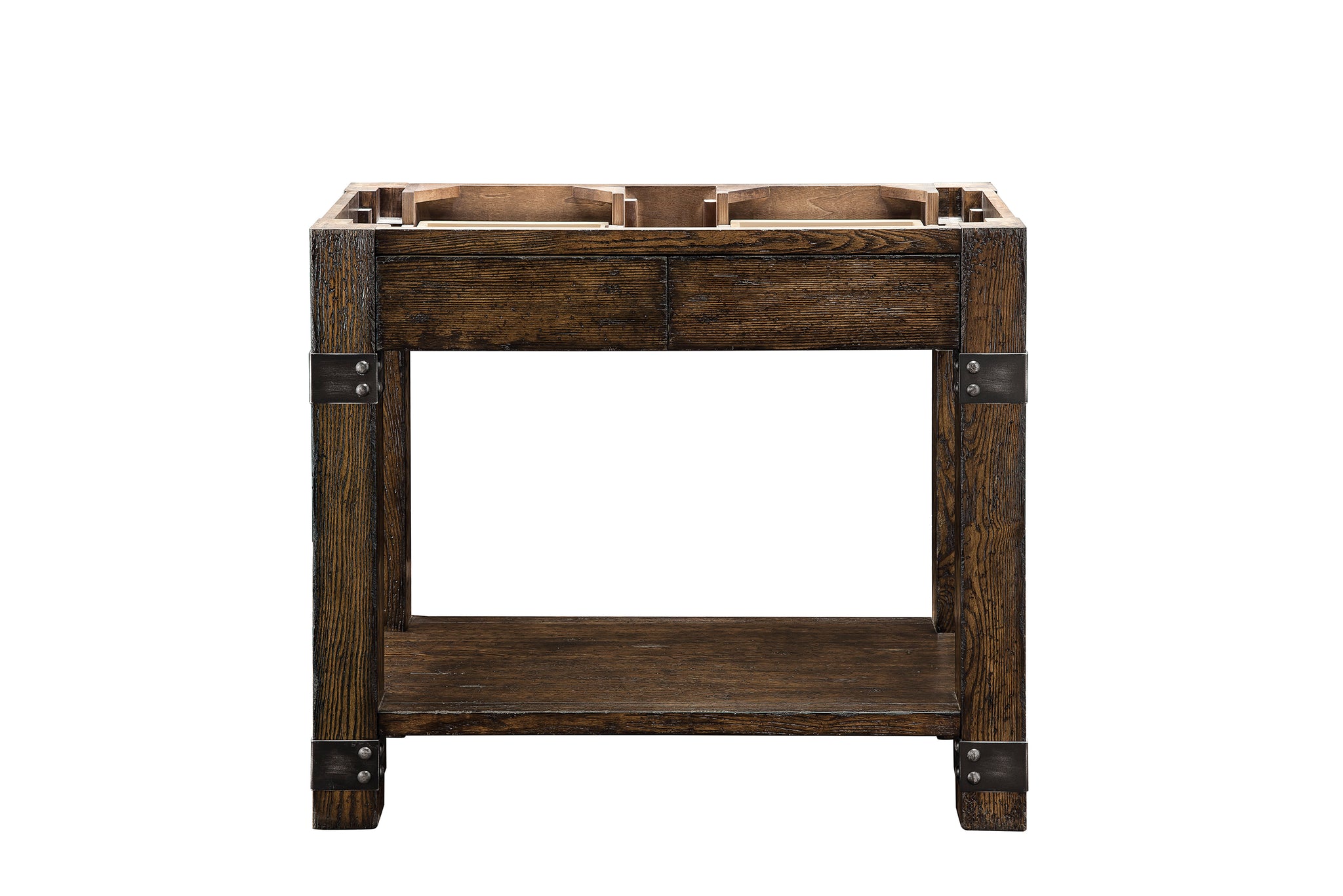 James Martin Brooklyn 39.5" Console Base, Rustic Ash