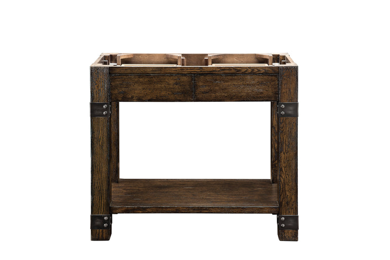 James Martin Brooklyn 39.5" Console Base, Rustic Ash