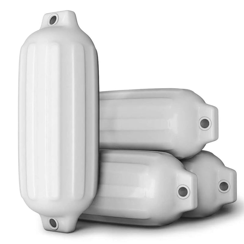 4 Ribbed Marine 8.5" x 27" Boat Fender Vinyl Bumper by DirectDeals