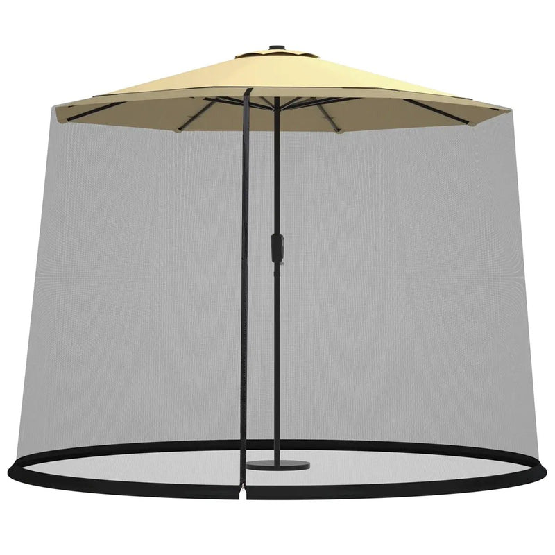 9 -10 Feet Outdoor Umbrella Table Screen Mosquito Bug Insect Net by DirectDeals