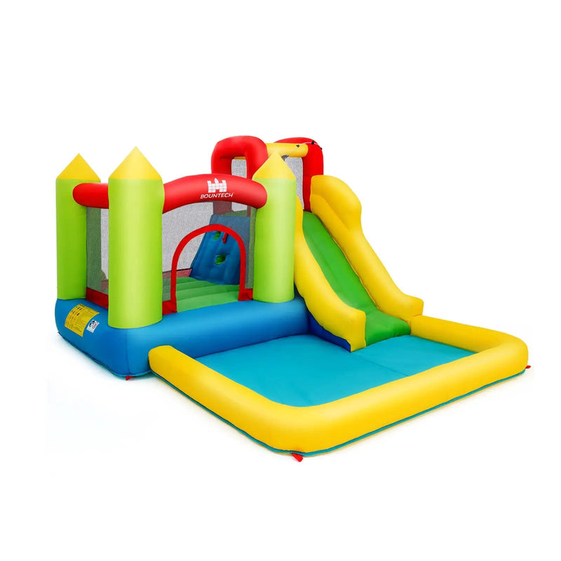 Inflatable Bounce House Water Slide Jump Bouncer without Blower by DirectDeals