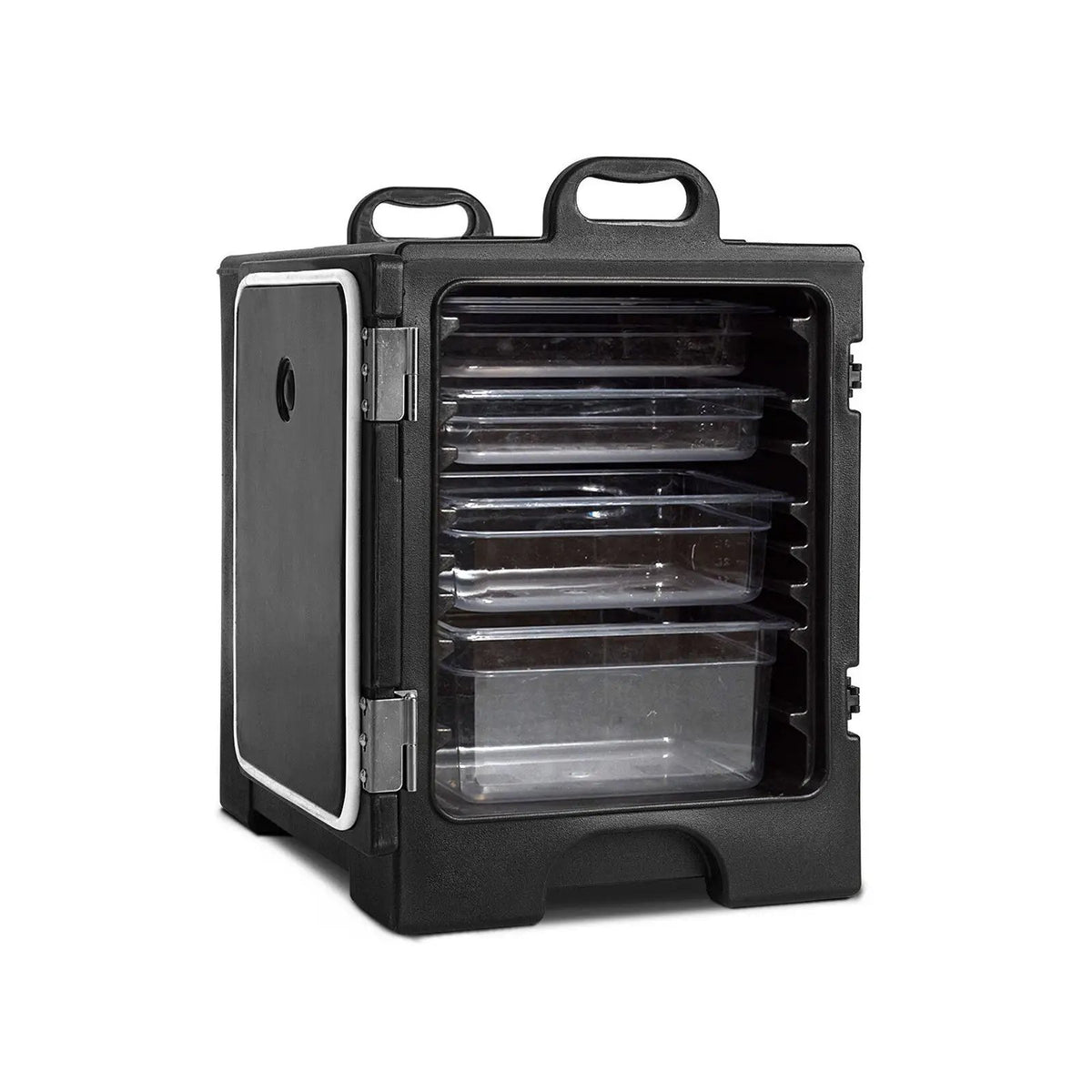 81 Quart Capacity End-loading Insulated Food Pan Carrier with Handles by DirectDeals