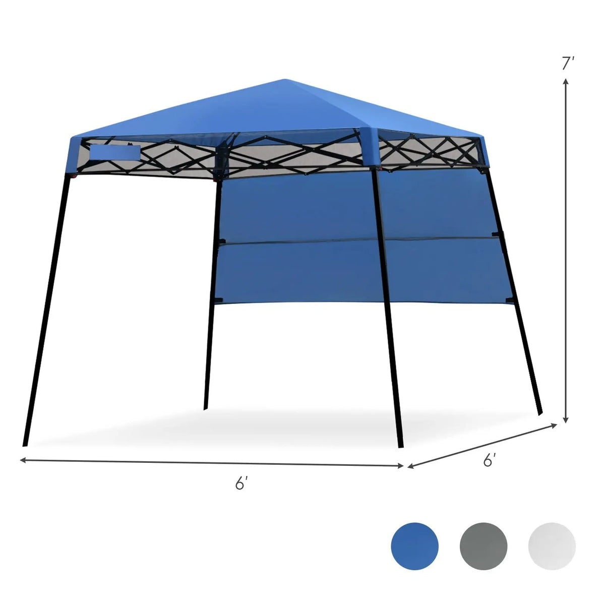 7 x 7 Feet Sland Adjustable Portable Canopy Tent with Backpack, photo 5 of 8