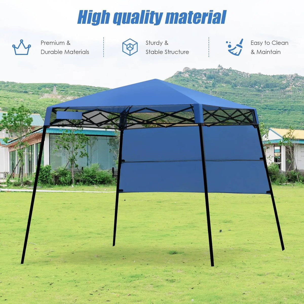 7 x 7 Feet Sland Adjustable Portable Canopy Tent with Backpack, photo 6 of 8
