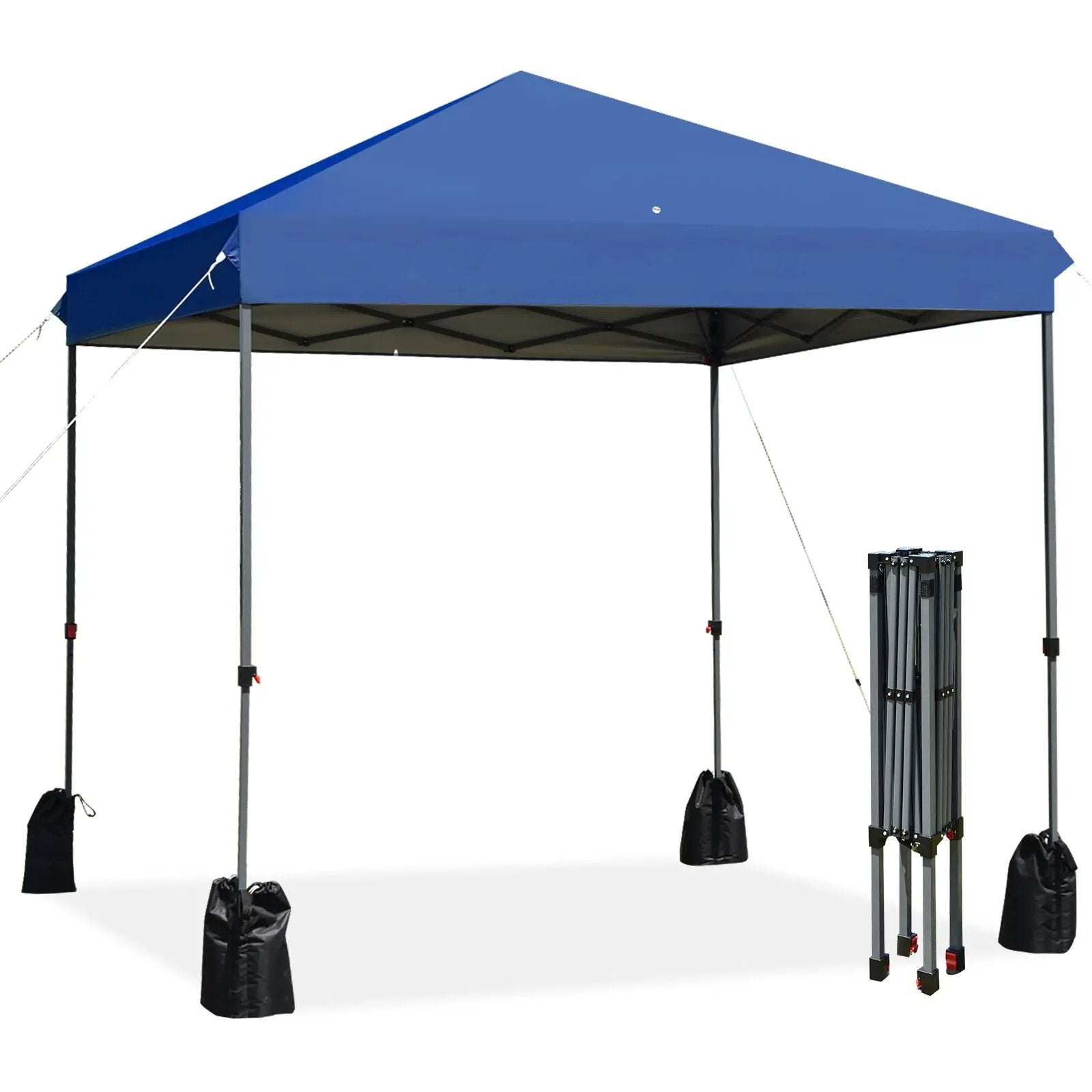 8’x8' Outdoor Pop up Canopy Tent w/Roller Bag by DirectDeals