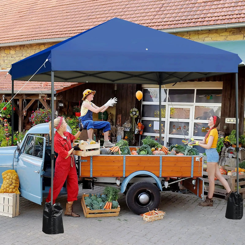 8’x8' Outdoor Pop up Canopy Tent w/Roller Bag by DirectDeals