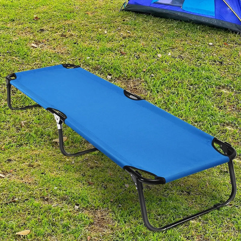 Outdoor Folding Camping Bed for Sleeping Hiking Travel by DirectDeals