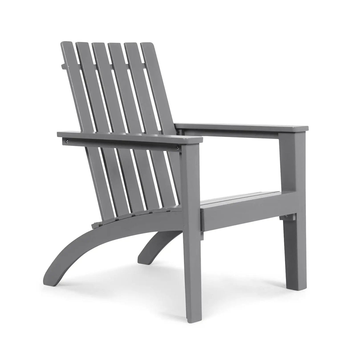 Outdoor Durable Patio Acacia Wood Adirondack Lounge Armchair