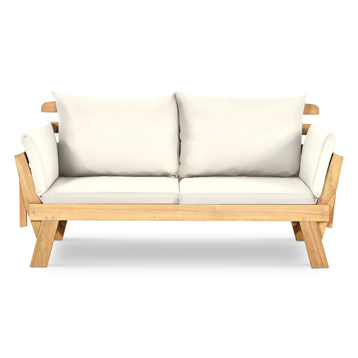 Adjustable Patio Convertible Sofa with Thick Cushion, photo 12 of 32