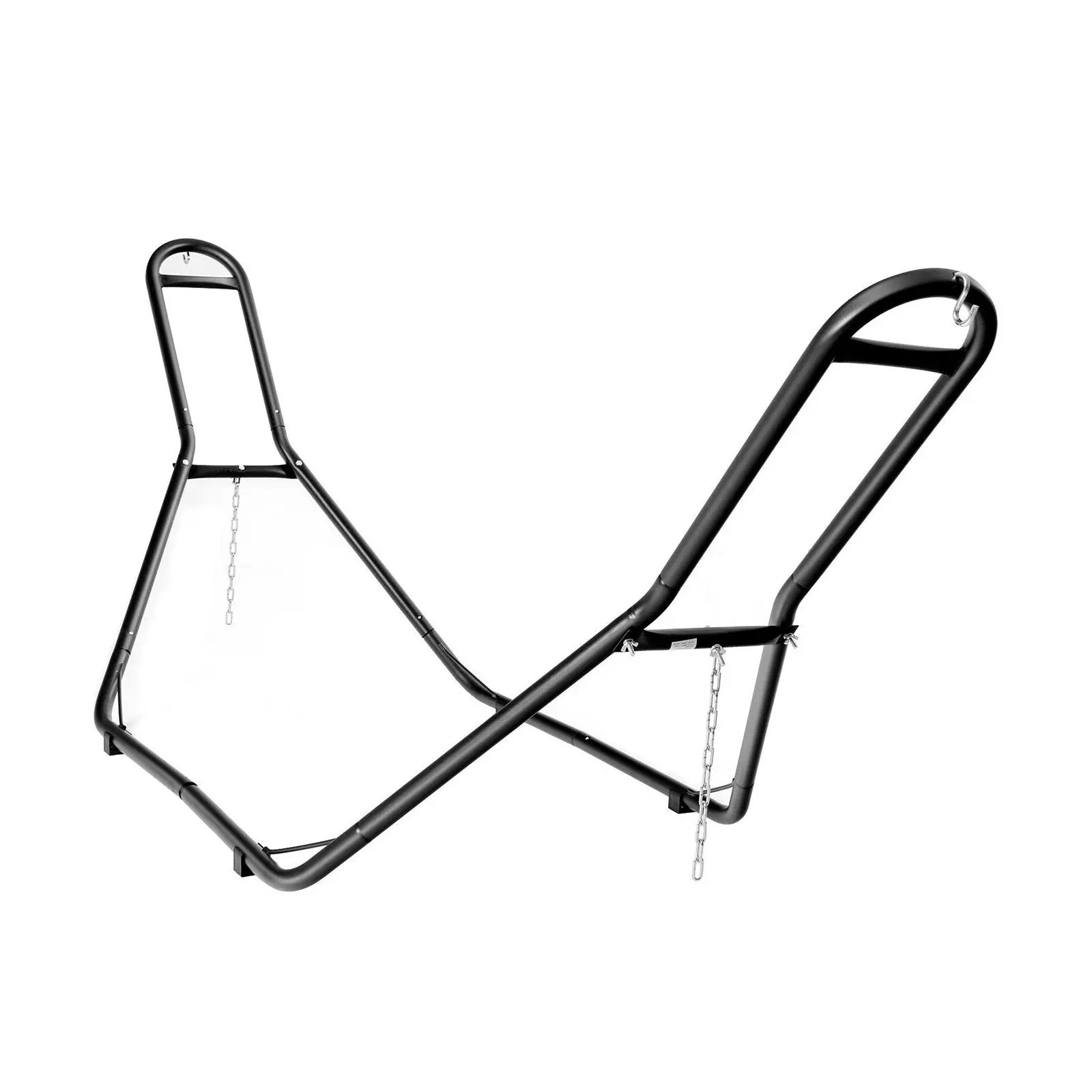 Hammock Stand Heavy Duty Steel Frame with Adjustable Chains by DirectDeals