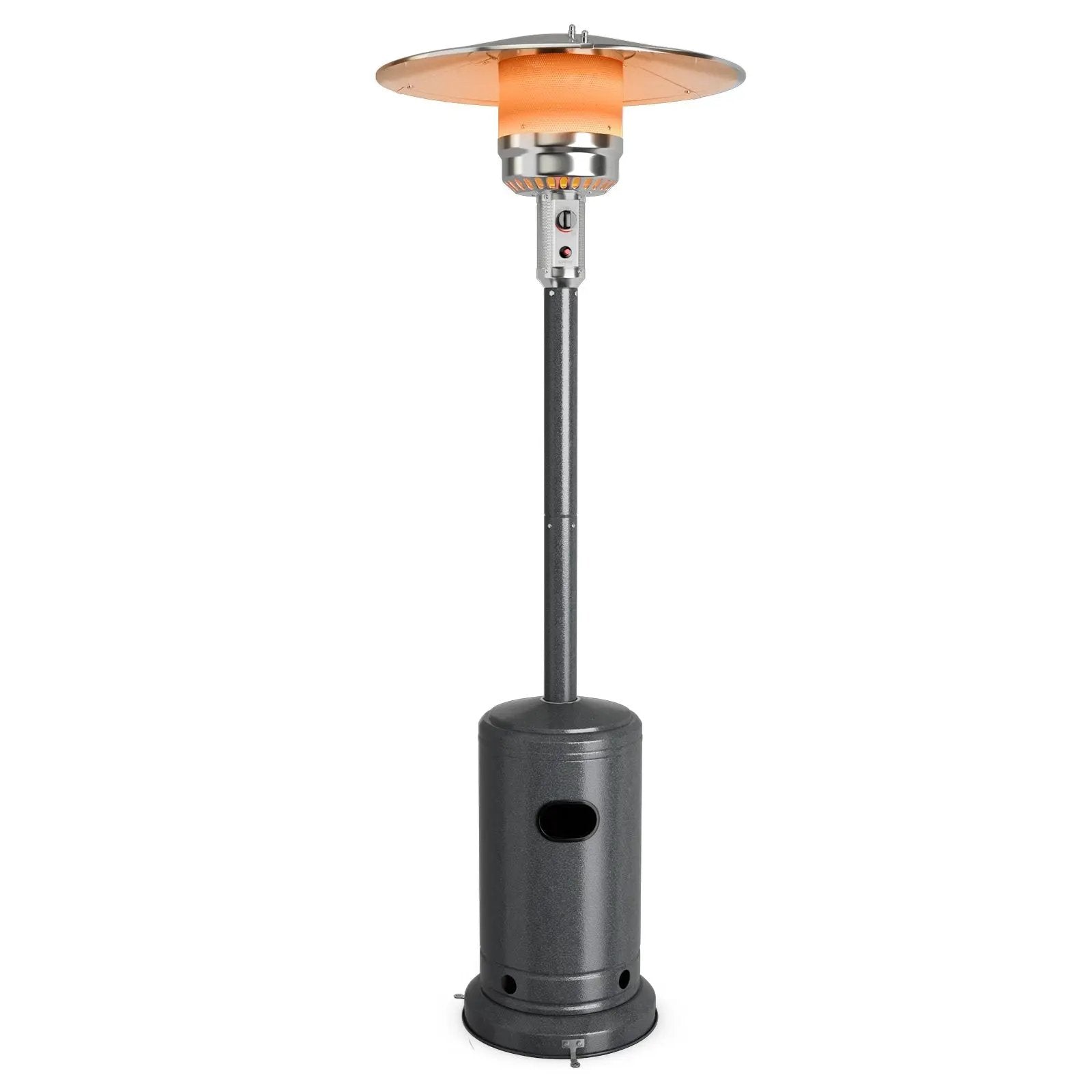 50000 BTU Stainless Steel Propane Patio Heater with Trip over Protection by DirectDeals