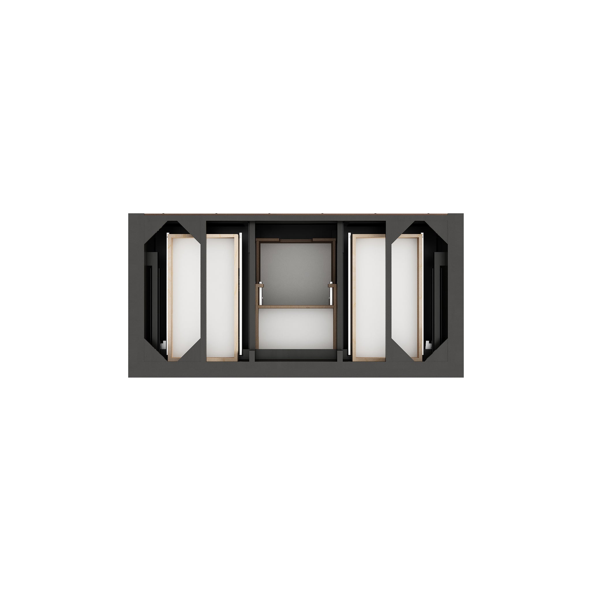 James Martin Brookfield 48" Single Bathroom Vanity, Black Onyx, view 15