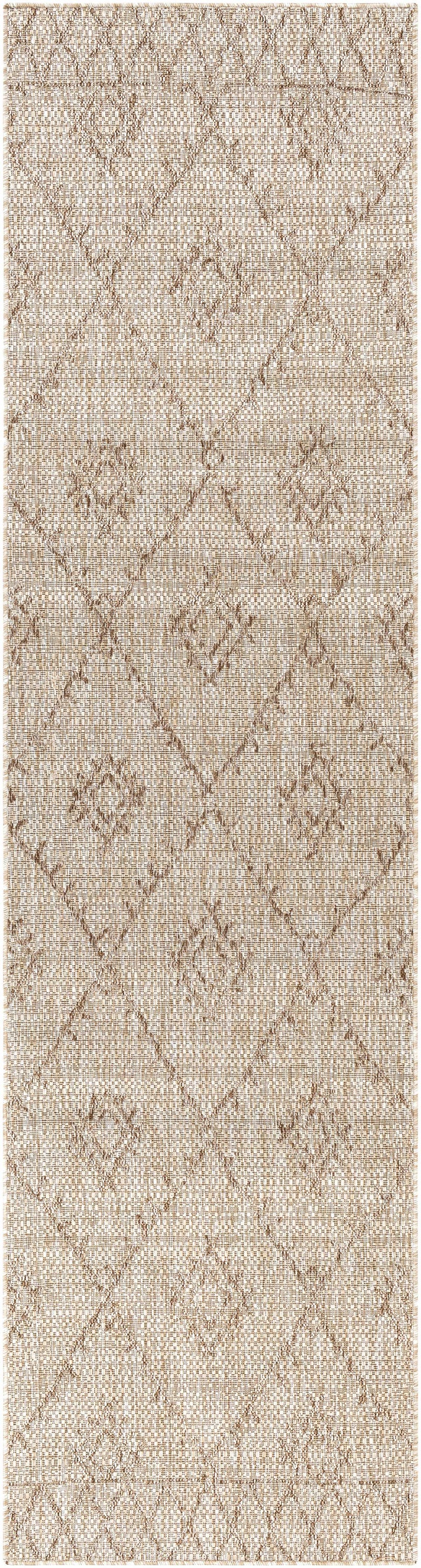 Marwood Brown Nordic Outdoor Rug - Clearance by Boutique Rugs