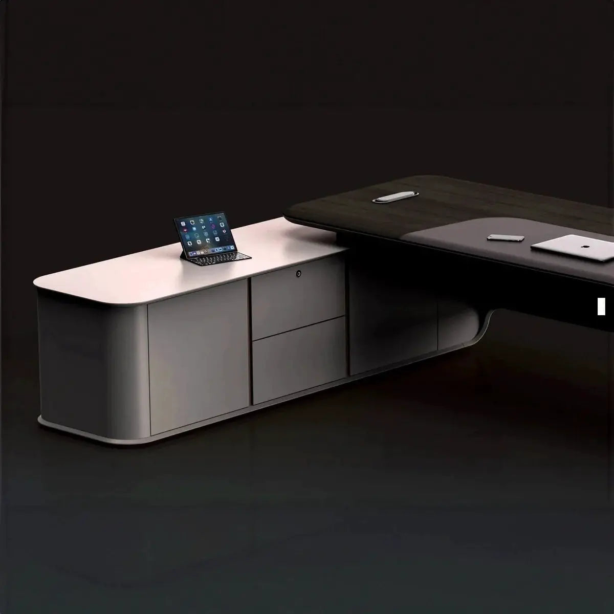 Ordin · Modern L-Shaped Executive Desk by Arc Grove